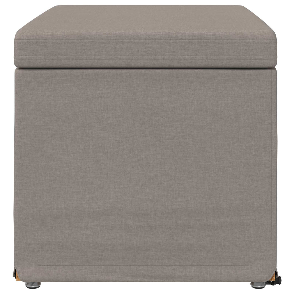Pouf Talpa 61 x 41 x 40 cm Tessuto e Legno Ingegnerizzato