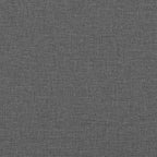 Pouf Grigio scuro Tessuto e Legno Ingegnerizzato