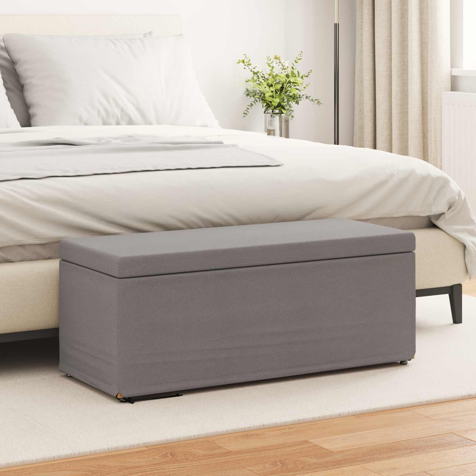 Pouf Talpa 101 x 41 x 40 cm Tessuto e Legno Ingegnerizzato