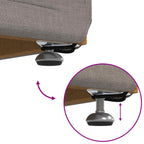 Pouf Talpa 101 x 41 x 40 cm Tessuto e Legno Ingegnerizzato