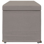 Pouf Talpa 101 x 41 x 40 cm Tessuto e Legno Ingegnerizzato