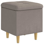 Pouf contenitore con cuscino Talpa 40 x 40 x 45 cm Tessuto