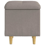 Pouf contenitore con cuscino Talpa 40 x 40 x 45 cm Tessuto