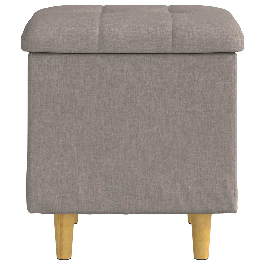Pouf contenitore con cuscino Talpa 40 x 40 x 45 cm Tessuto