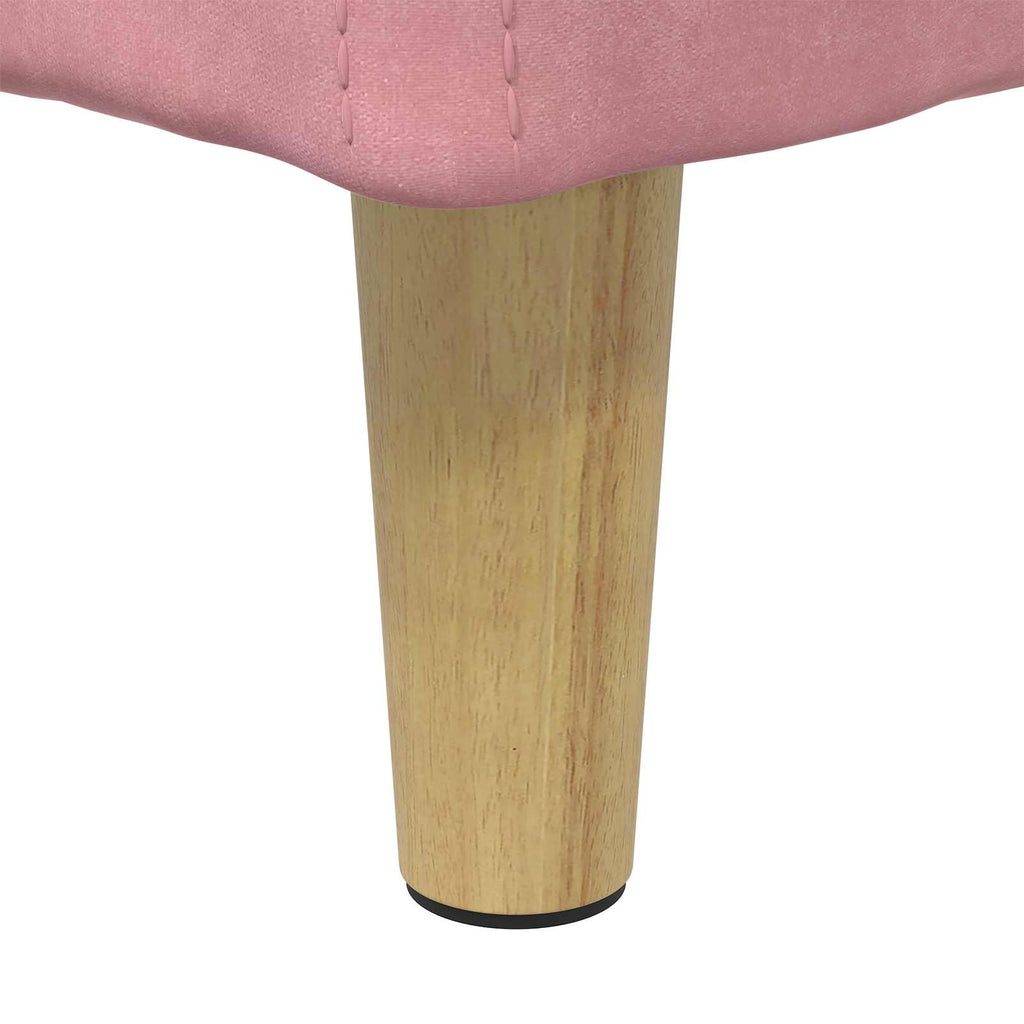 Pouf con Storage 40 x 40 x 45 cm Velluto