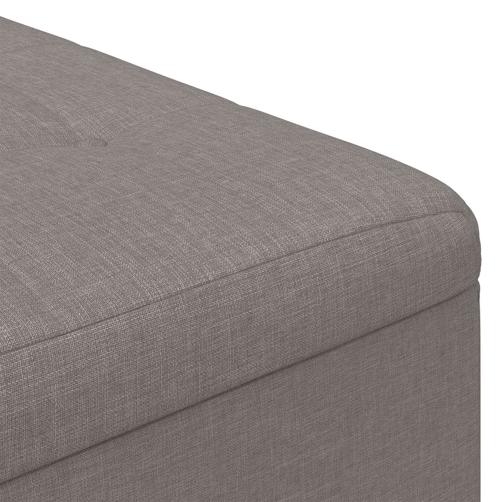 Pouf contenitore con cuscino Talpa 60 x 60 x 45 cm Tessuto