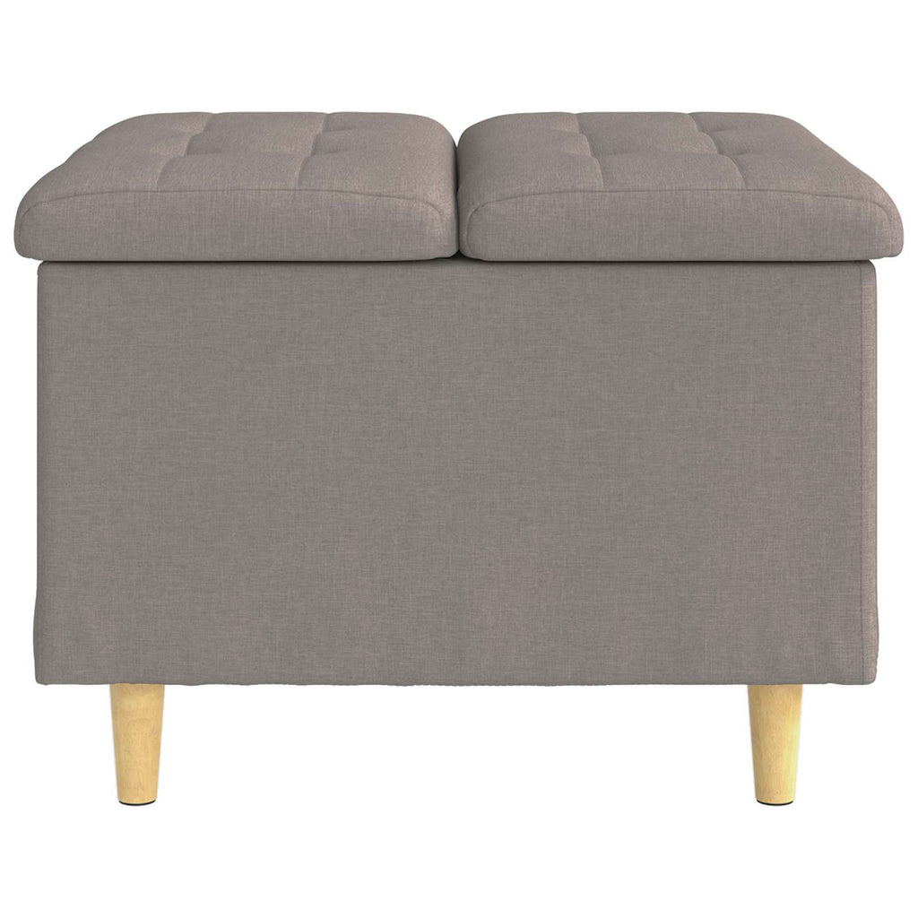 Pouf contenitore con cuscino Talpa 60 x 60 x 45 cm Tessuto