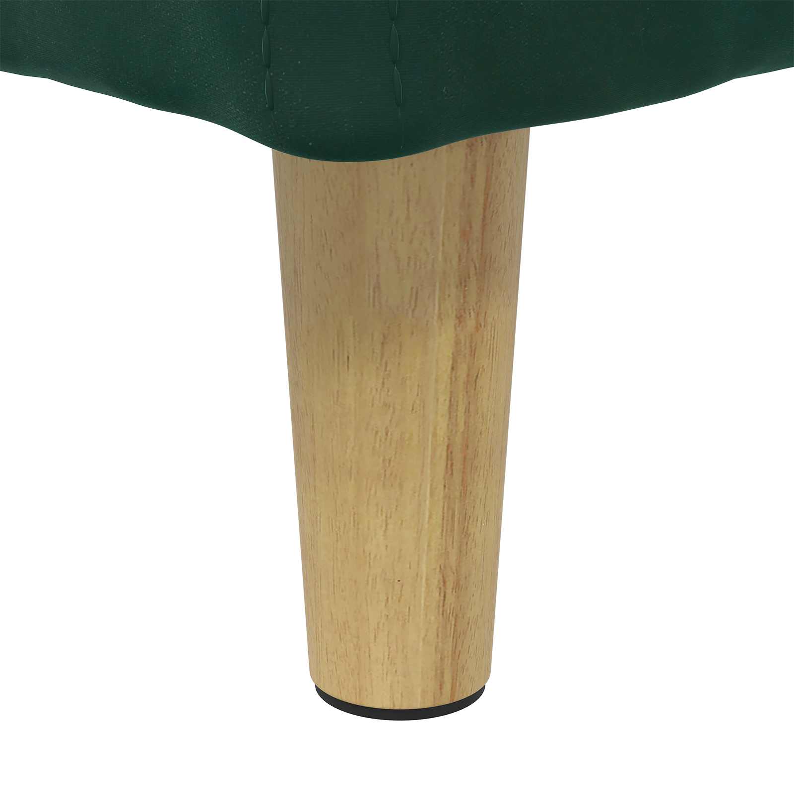 Pouf contenitore Verde Scuro 60 x 60 x 45 cm Velluto