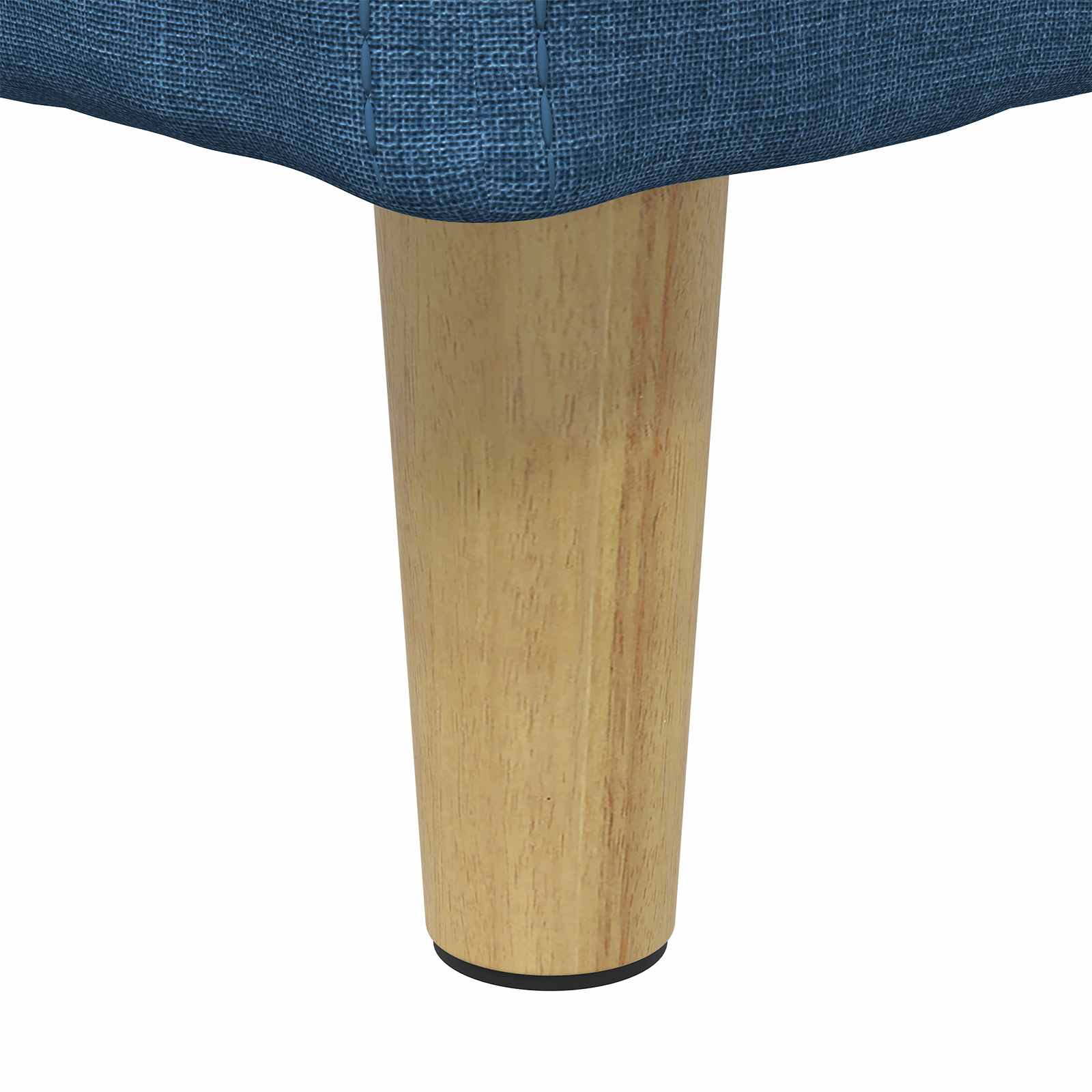 Pouf contenitore con cuscino Blu 80 x 80 x 45 cm Tessuto