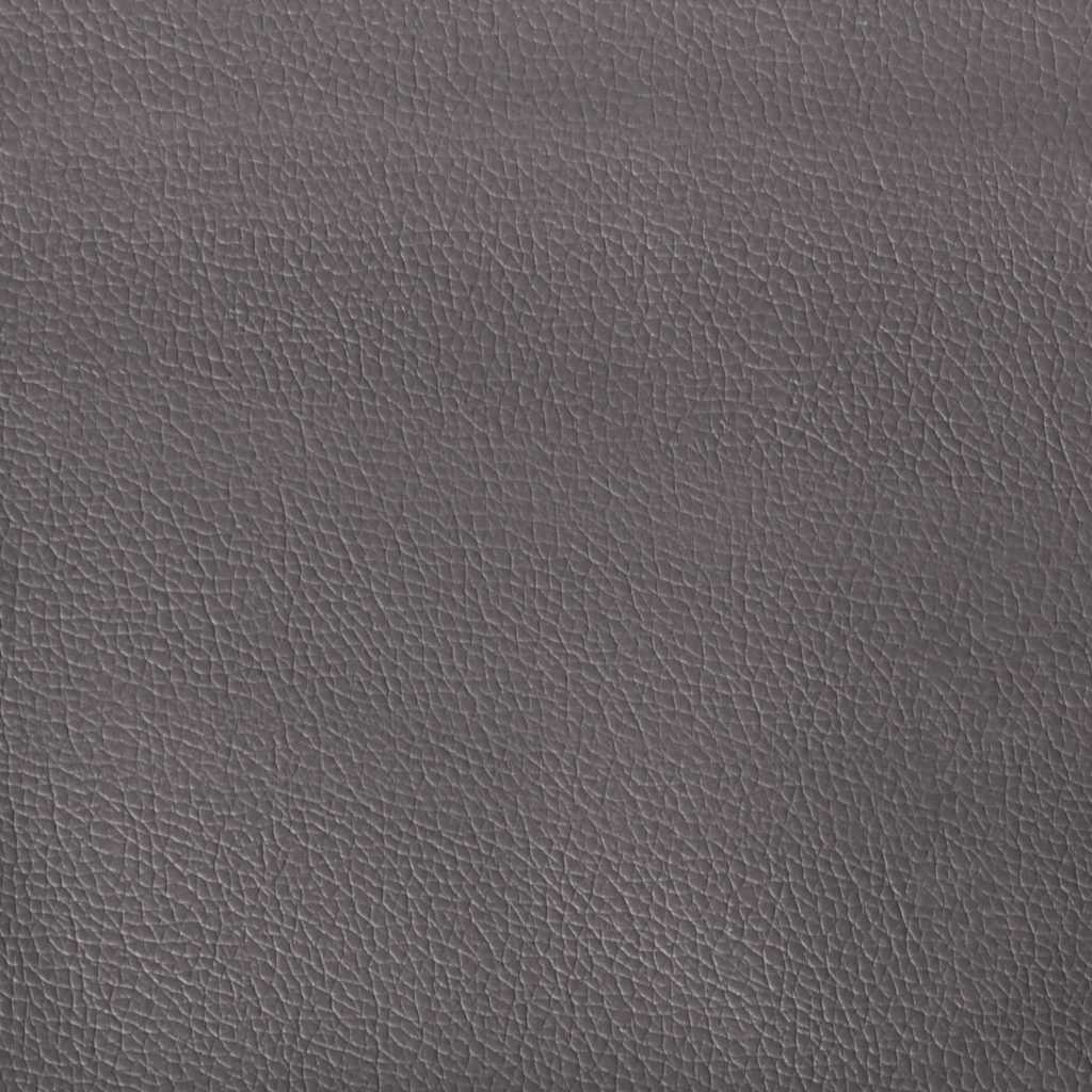 Panca Chesterfield Grigio 120,5 x 65 x 75 cm Pelle Sintetica