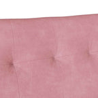 Panca Chesterfield Rosa 112 x 65,5 x 75 cm Velluto