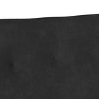 Panca Chesterfield Nero 112 x 65,5 x 75 cm Velluto