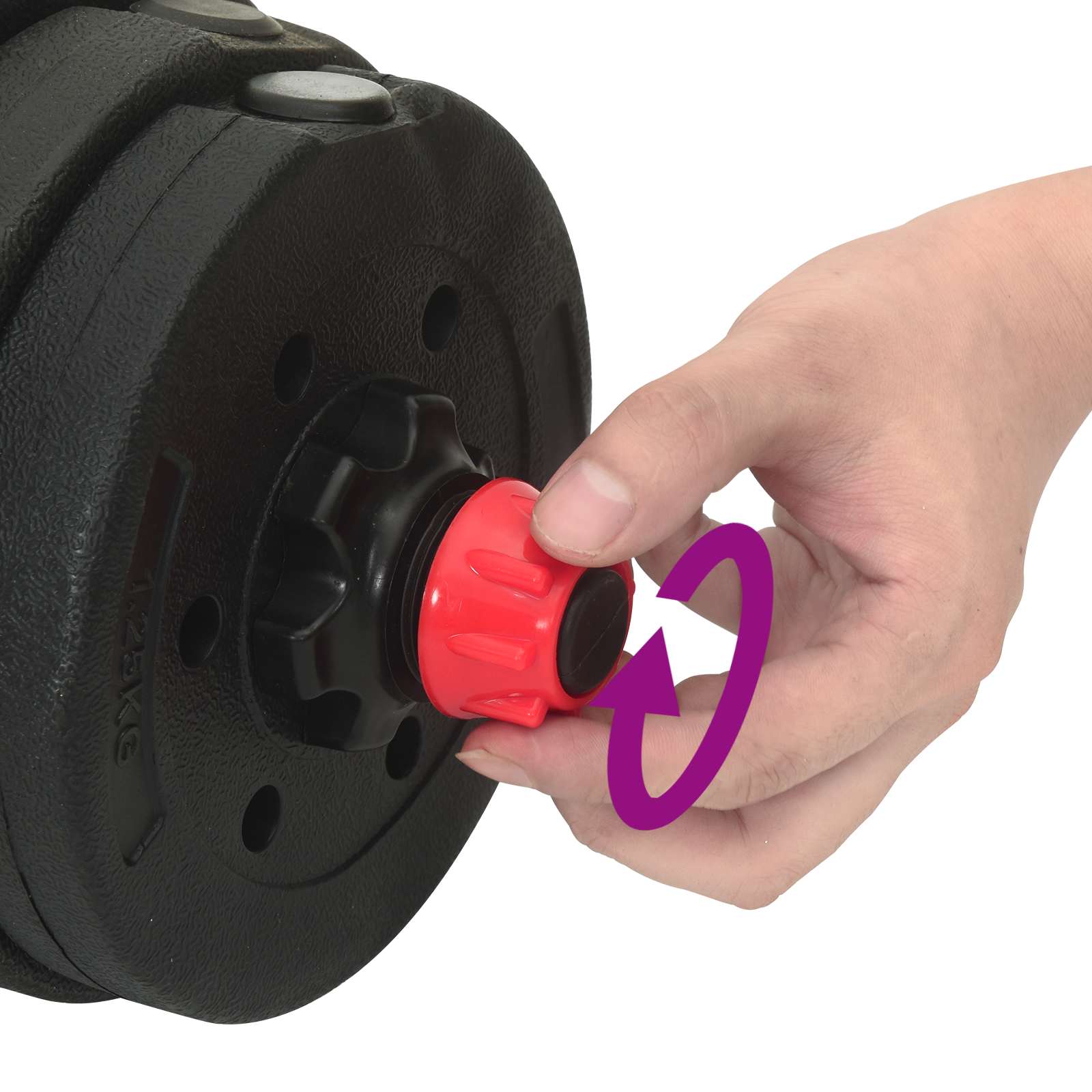 Set di manubri, bilancieri e kettlebell 4 in 1 30 kg