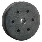 Piastre di Peso 4 pcs 10 kg Nero Cemento e sabbia di ferro