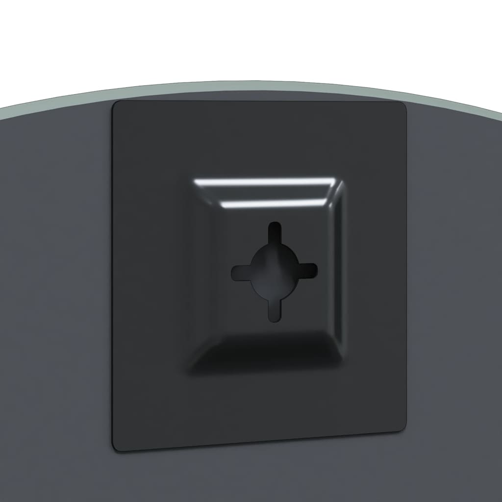 Specchio da parete Rotondo Ø 70 cm vetro temperato