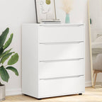 Armadi di Stoccaggio Bianco 80 x 48 x 105 cm Legno multistrato