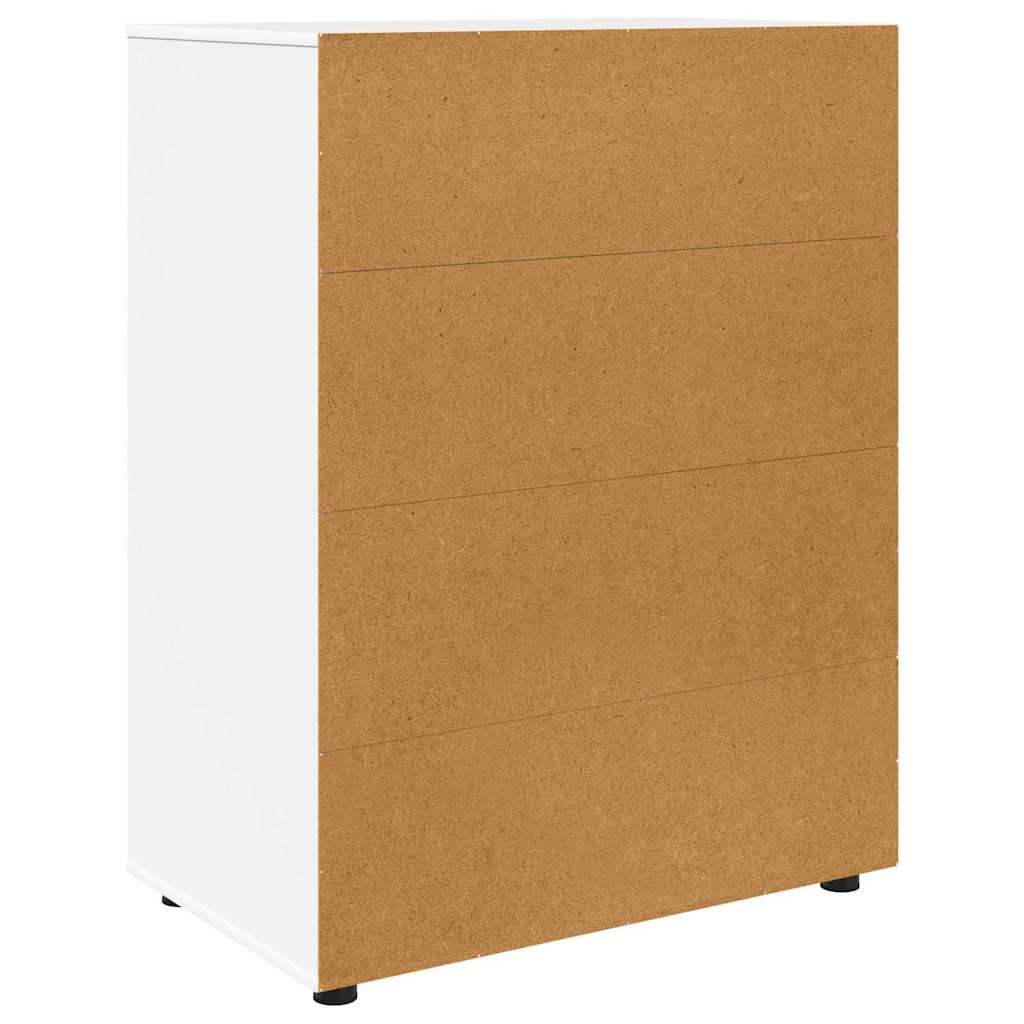Armadi di Stoccaggio Bianco 80 x 48 x 105 cm Legno multistrato