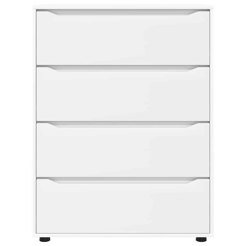 Armadi di Stoccaggio Bianco 80 x 48 x 105 cm Legno multistrato