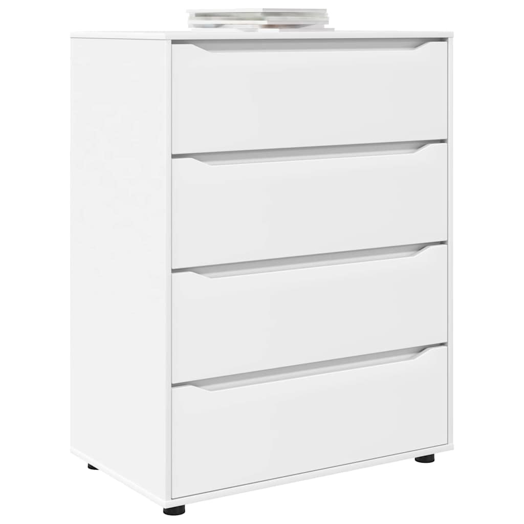 Armadi di Stoccaggio Bianco 80 x 48 x 105 cm Legno multistrato