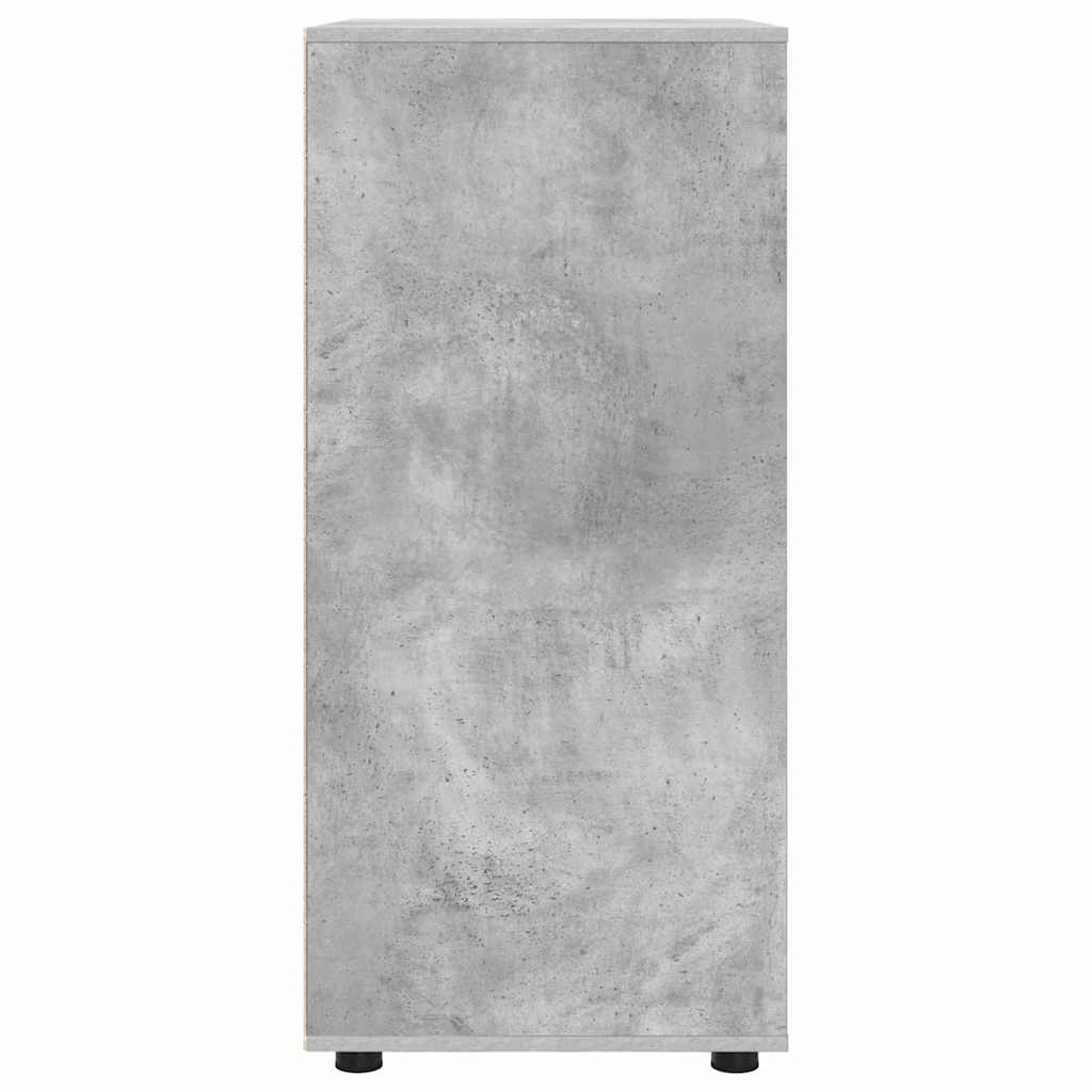 Armadi di Stoccaggio Grigio cemento 80 x 48 x 105 cm