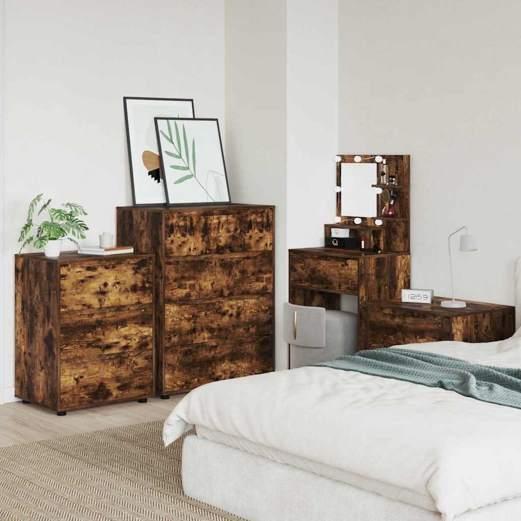 Armadi di Stoccaggio Rovere fumé 80 x 48 x 105 cm