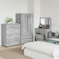 Armadi di Stoccaggio Grigio Sonoma 80 x 48 x 105 cm
