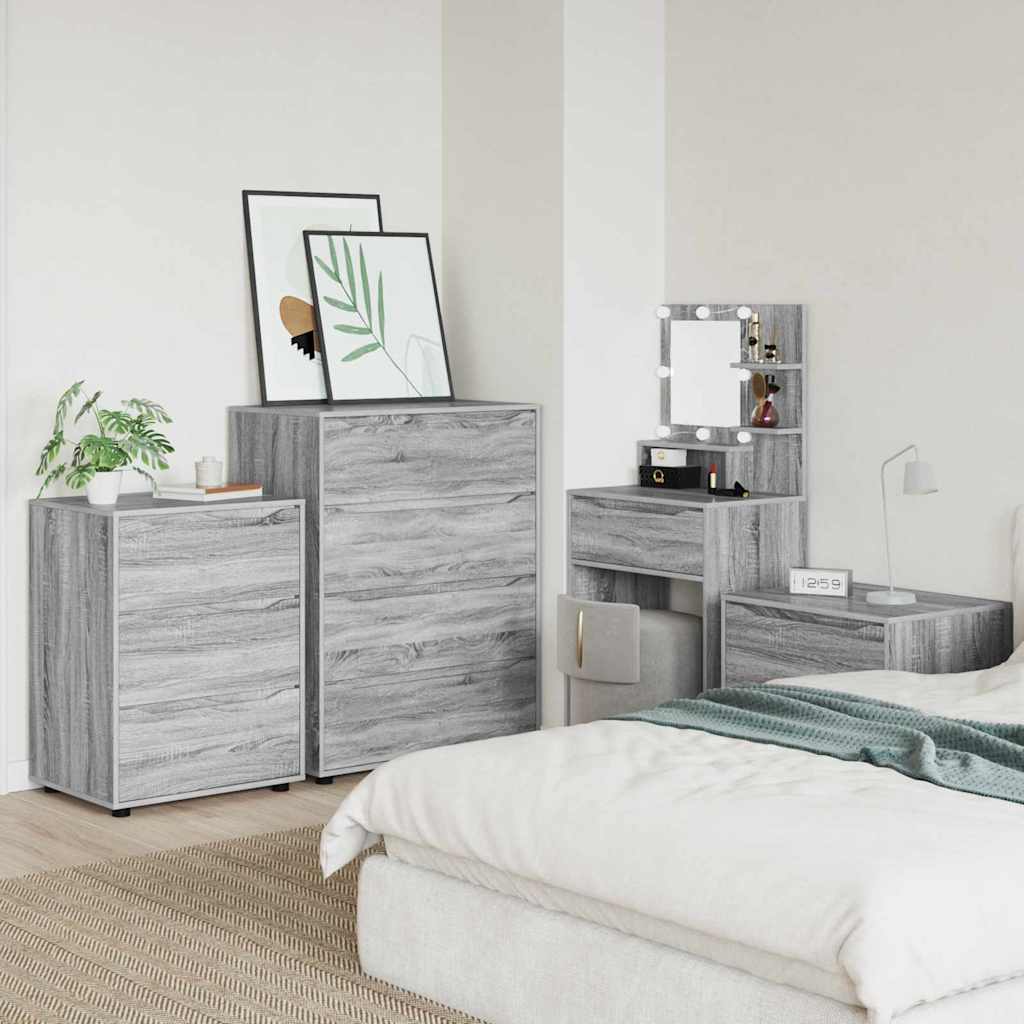 Armadi di Stoccaggio Grigio Sonoma 80 x 48 x 105 cm