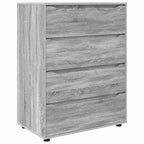 Armadi di Stoccaggio Grigio Sonoma 80 x 48 x 105 cm