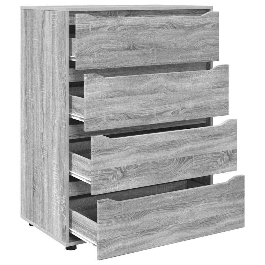 Armadi di Stoccaggio Grigio Sonoma 80 x 48 x 105 cm