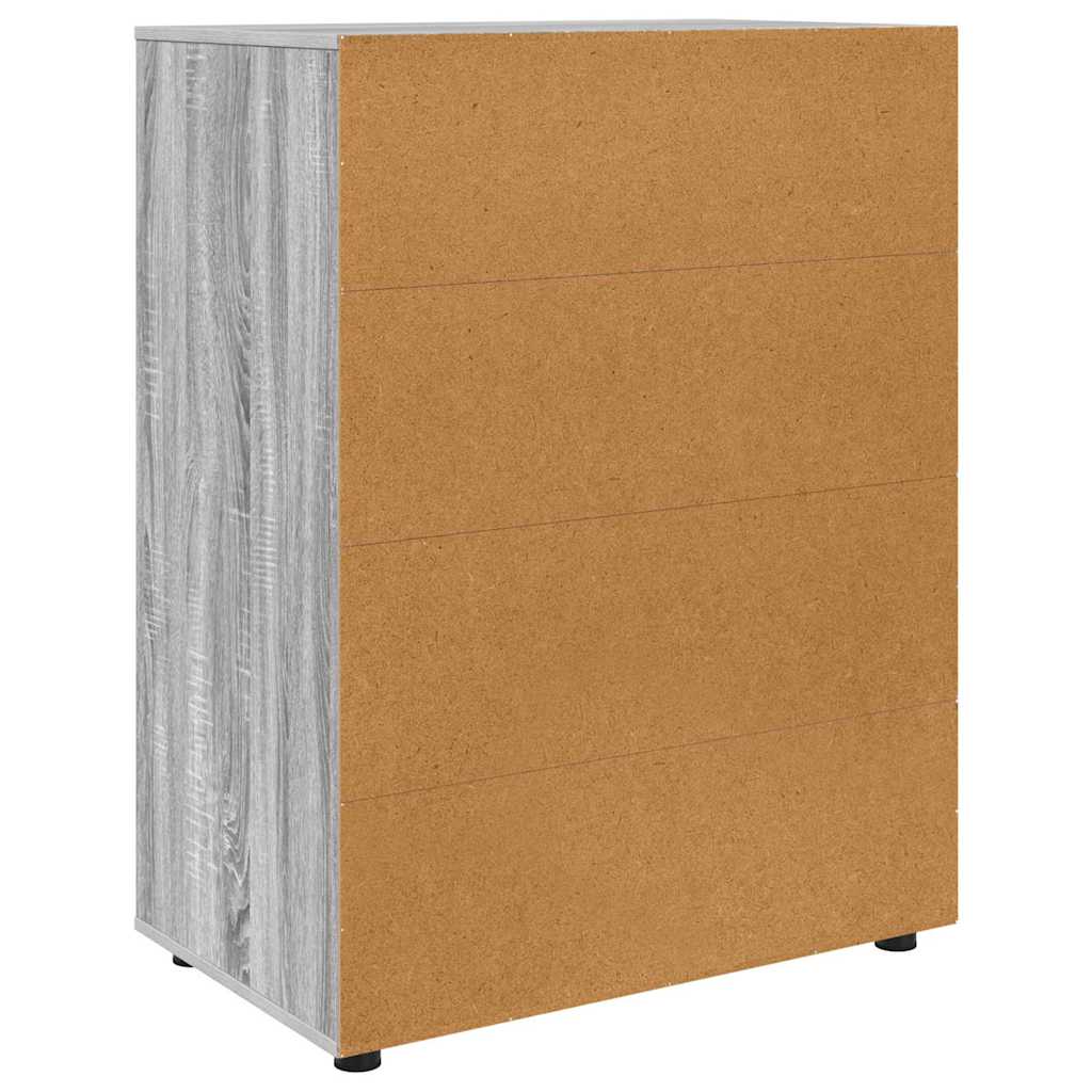 Armadi di Stoccaggio Grigio Sonoma 80 x 48 x 105 cm