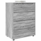 Armadi di Stoccaggio Grigio Sonoma 80 x 48 x 105 cm