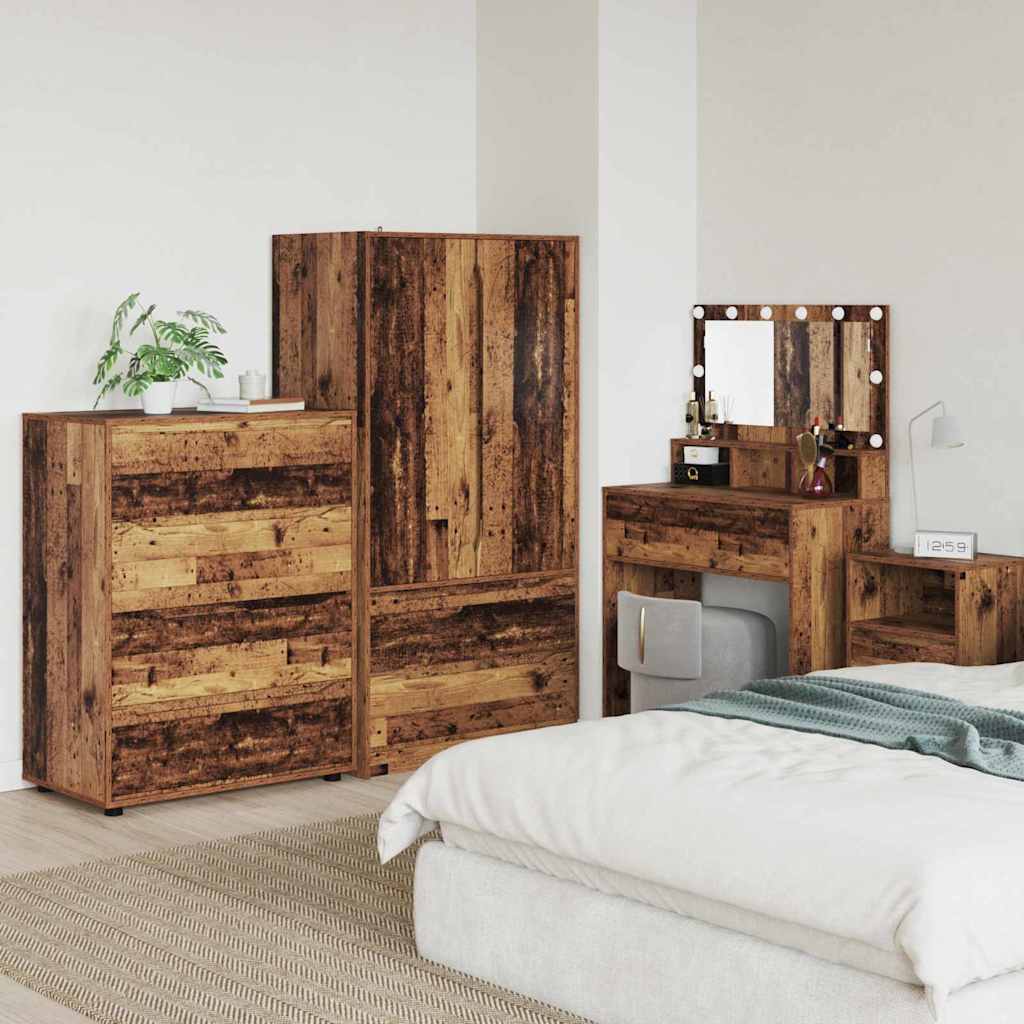 Armadi di Stoccaggio Legno vecchio 80 x 48 x 105 cm