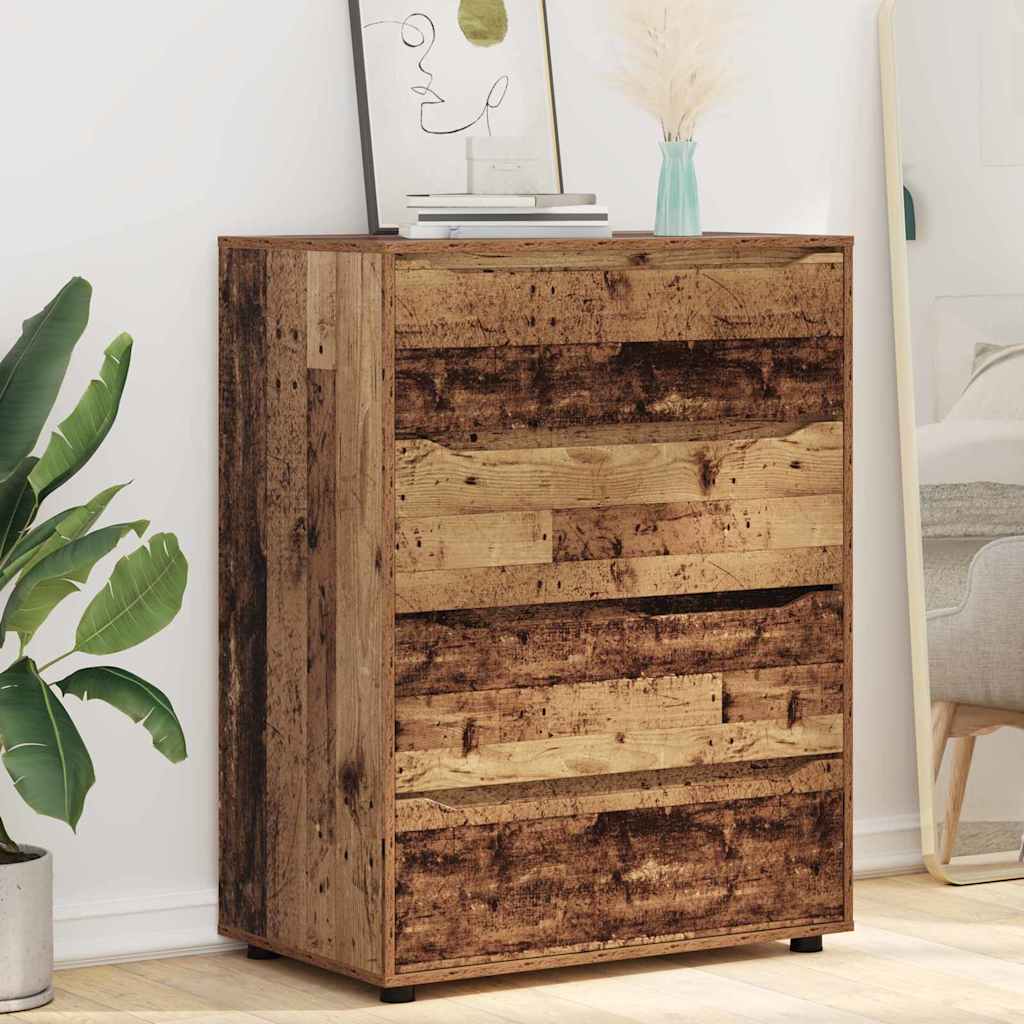 Armadi di Stoccaggio Legno vecchio 80 x 48 x 105 cm