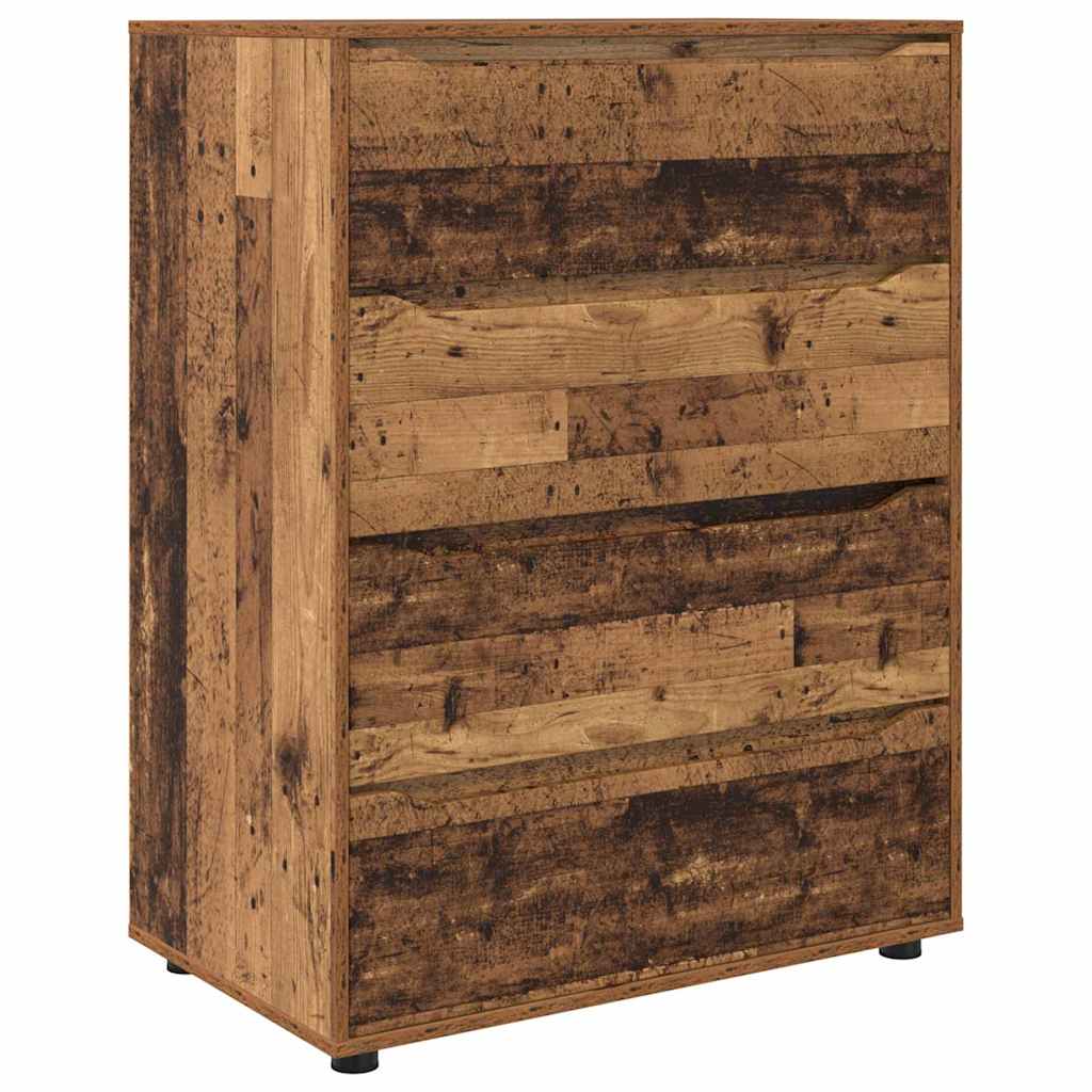 Armadi di Stoccaggio Legno vecchio 80 x 48 x 105 cm