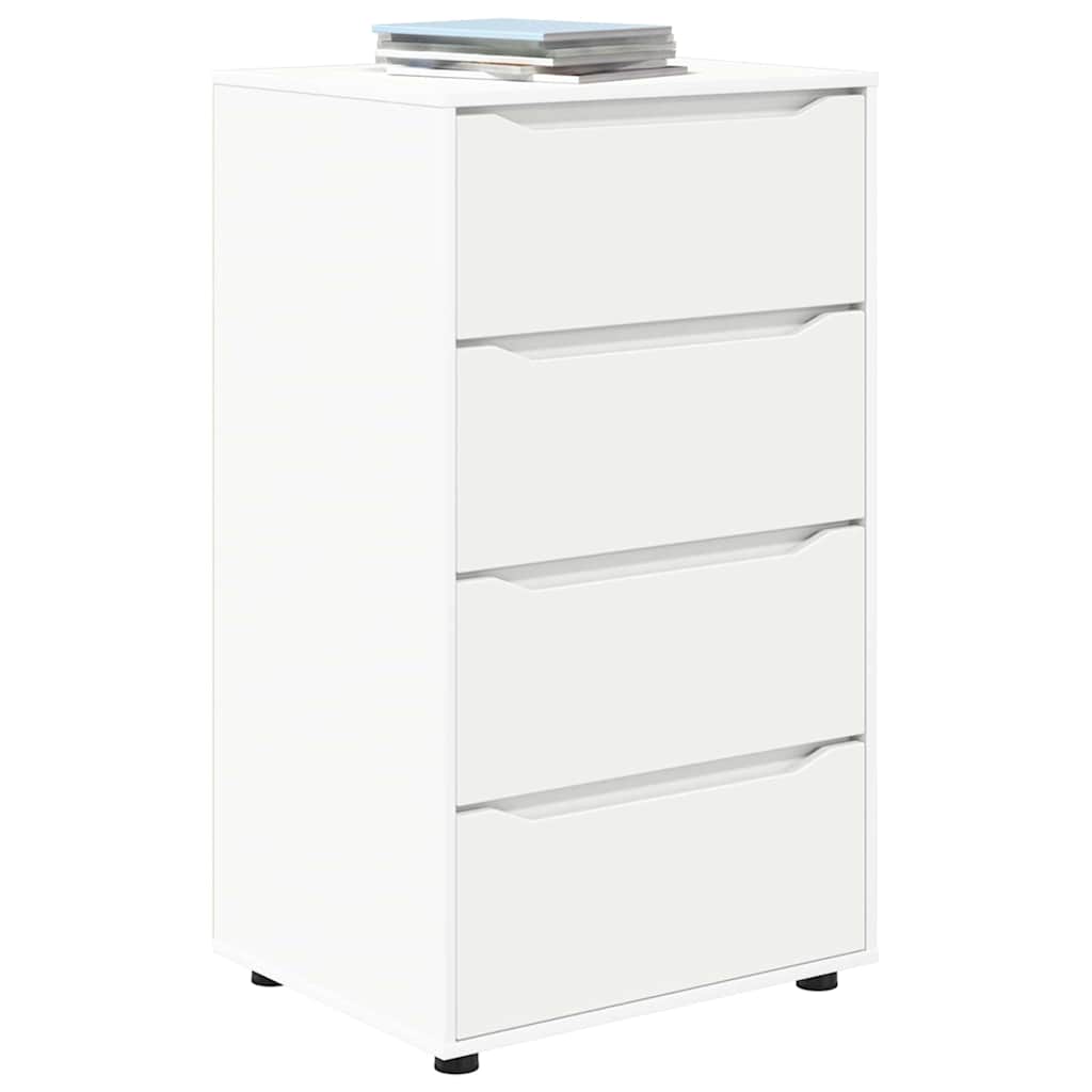 Armadi di Stoccaggio Bianco 60 x 48 x 105 cm Legno multistrato