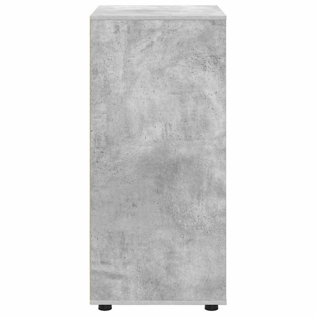 Armadi di Stoccaggio Grigio cemento 60 x 48 x 105 cm
