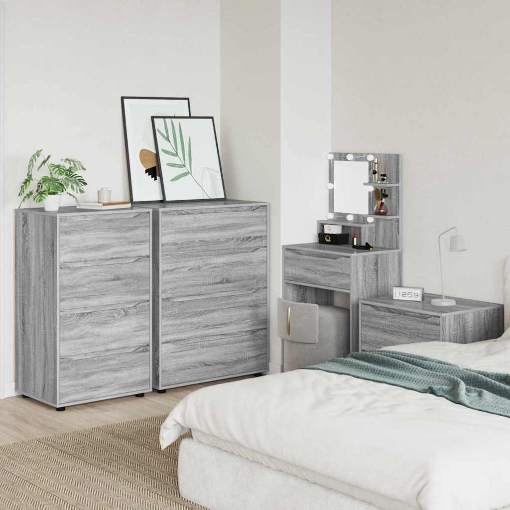 Armadi di Stoccaggio Grigio Sonoma 60 x 48 x 105 cm