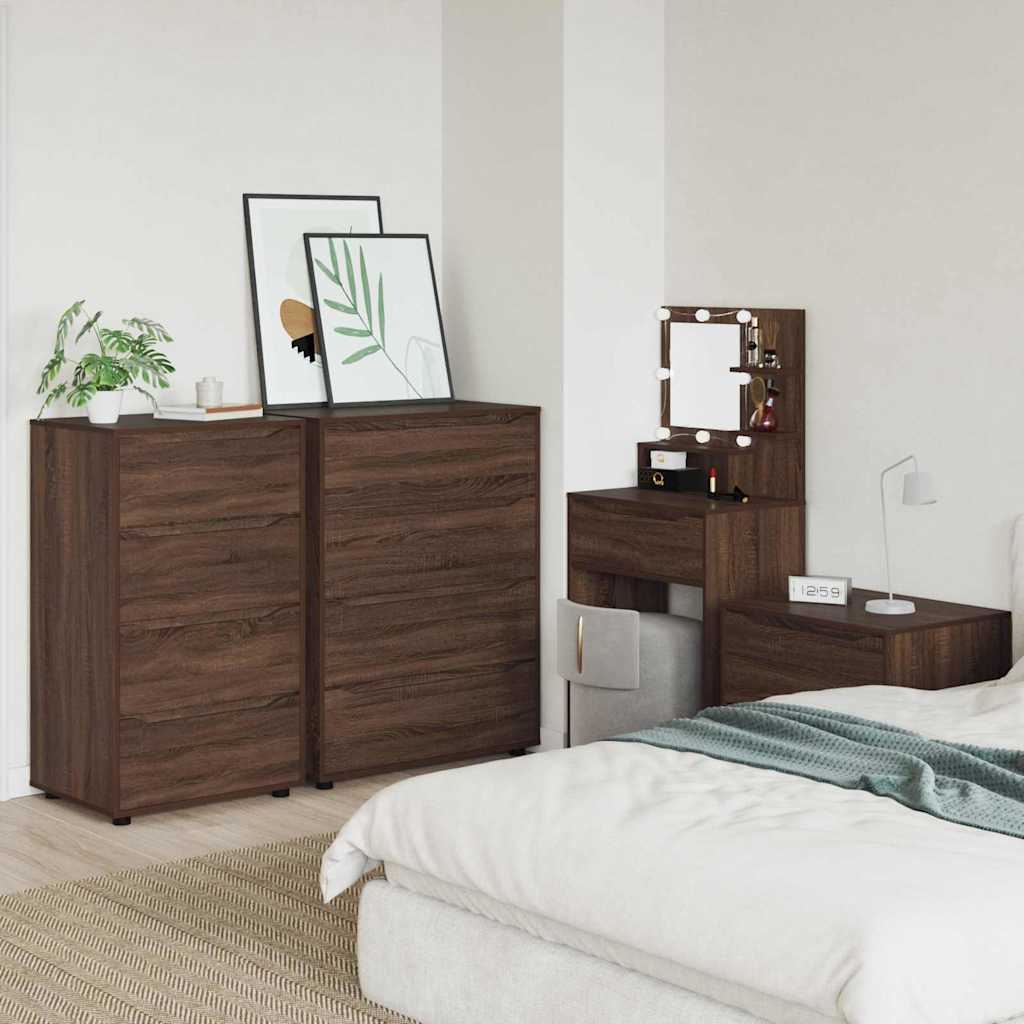 Armadi di Stoccaggio Rovere Marrone 60 x 48 x 105 cm