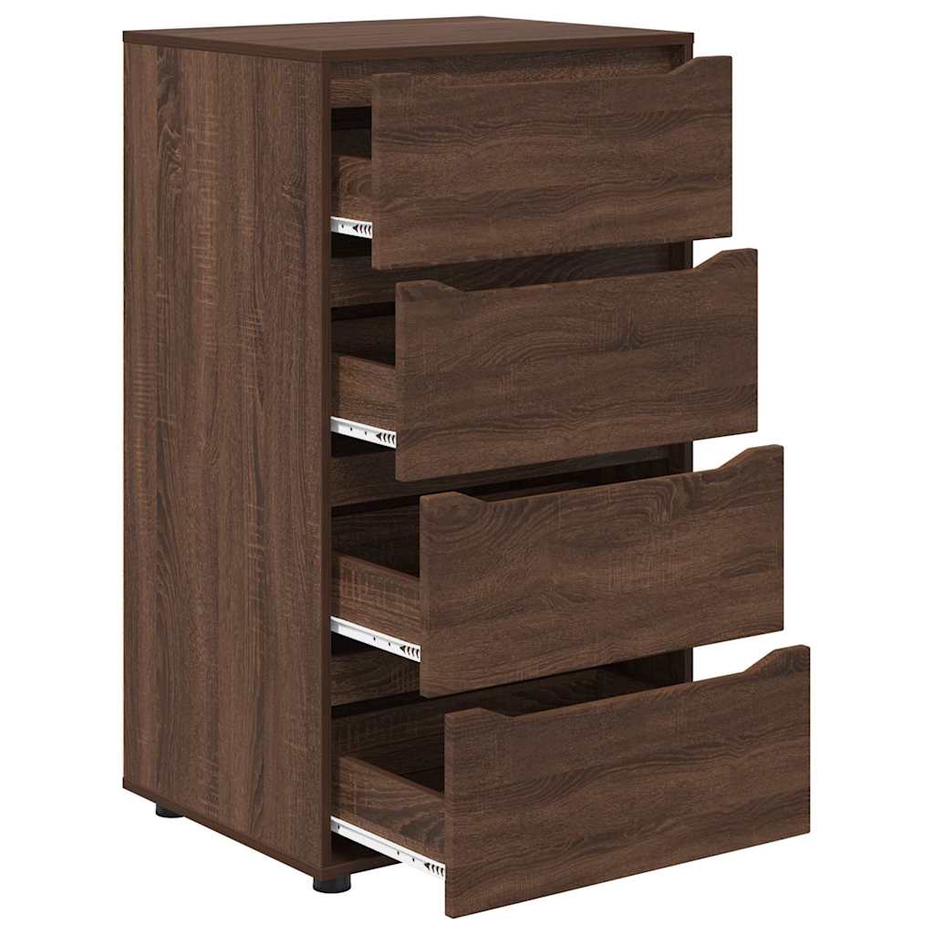Armadi di Stoccaggio Rovere Marrone 60 x 48 x 105 cm