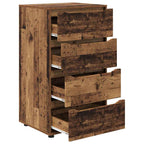 Armadi di Stoccaggio Legno vecchio 60 x 48 x 105 cm