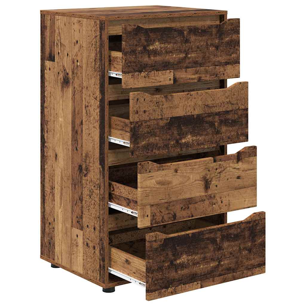 Armadi di Stoccaggio Legno vecchio 60 x 48 x 105 cm