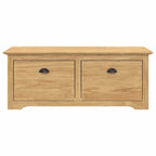 Panchina per corridoio BODO Marrone miele 118 x 40 x 50 cm