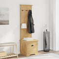 Armadio per corridoio BODO Marrone miele 50 x 40 x 156,7 cm