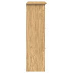 Scarpiera BODO Marrone miele 80 x 35 x 118 cm Legno multistrato