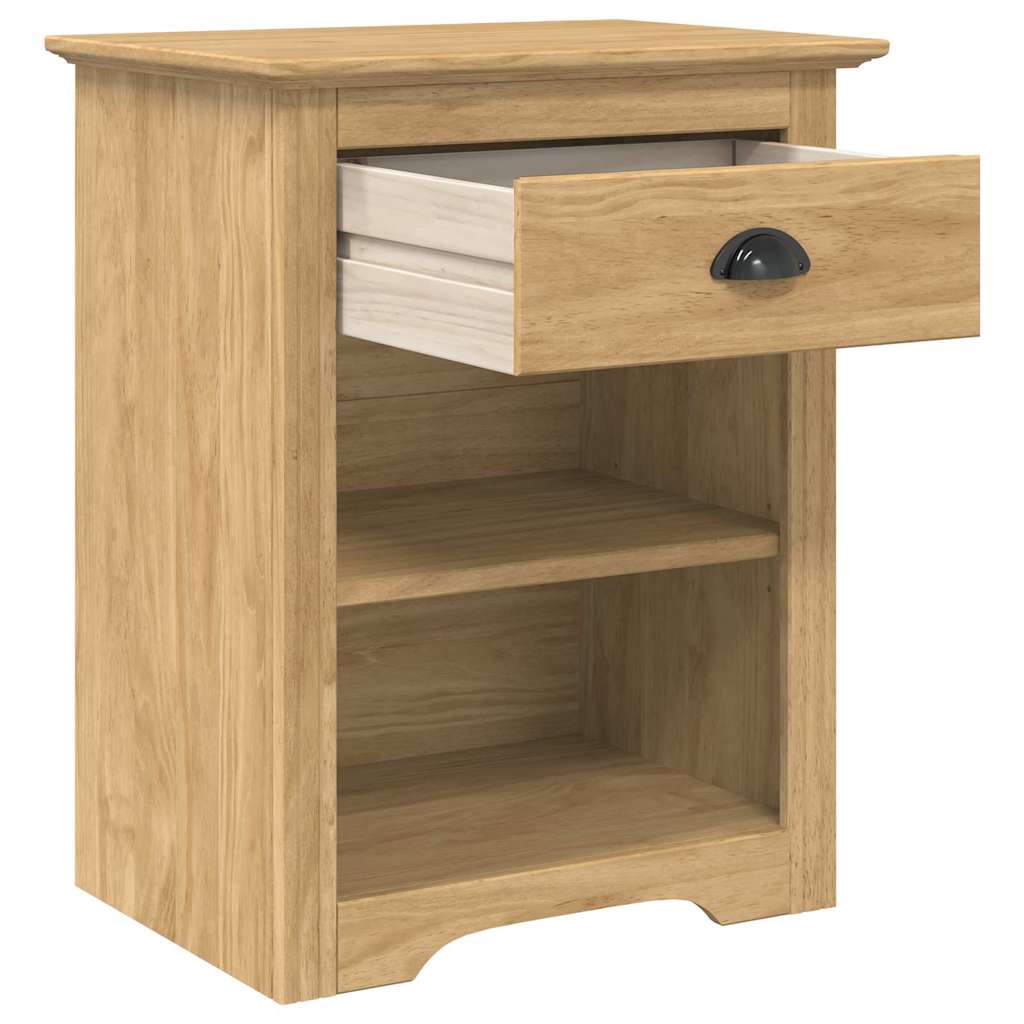 Armadio da Notte BODO Marrone miele 53 x 38,5 x 67 cm