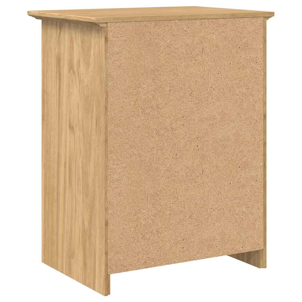 Armadio da Notte BODO Marrone miele 53 x 38,5 x 67 cm
