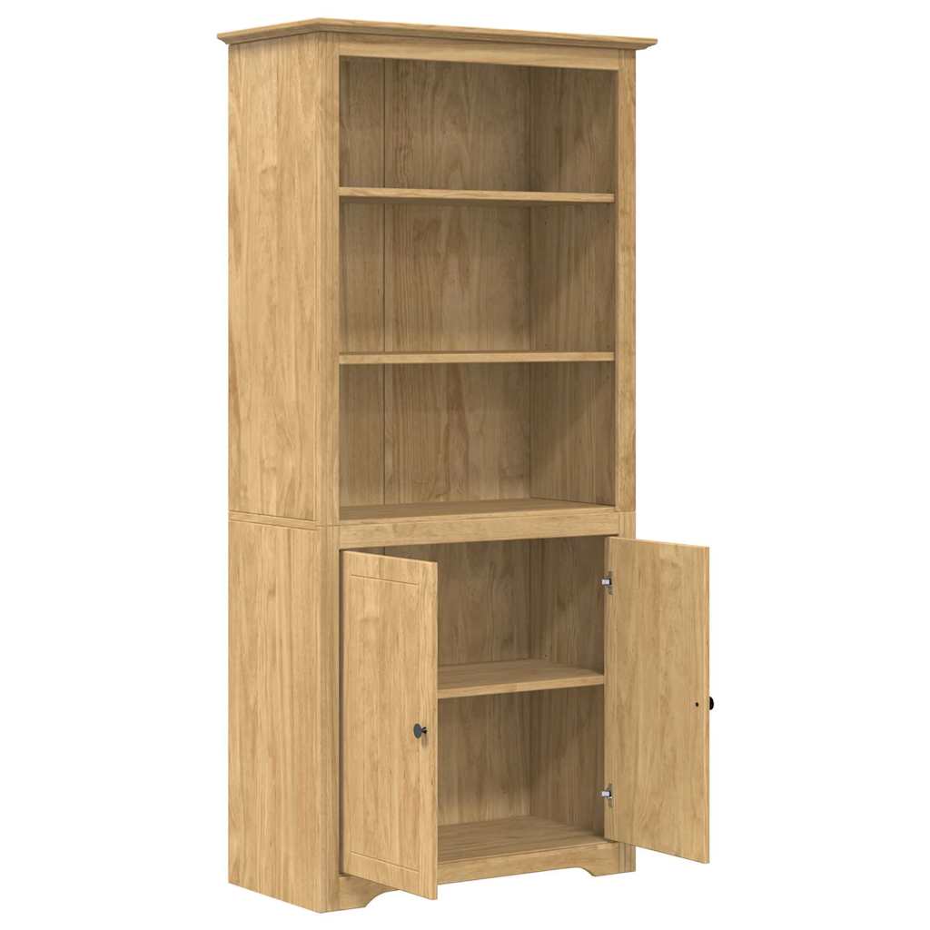 Libreria BODO Marrone miele 82 x 40 x 173 cm Legno multistrato