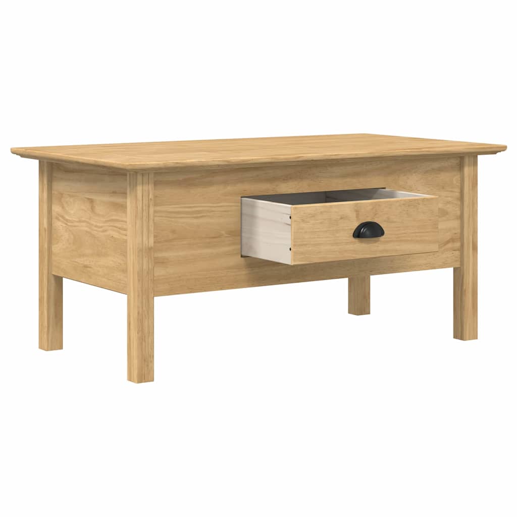 Tavolino da salotto BODO Marrone miele 100 x 55 x 45,8 cm