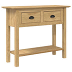 Tavolo consolle BODO Marrone miele 91 x 34.7 x 74 cm