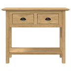 Tavolo consolle BODO Marrone miele 91 x 34.7 x 74 cm